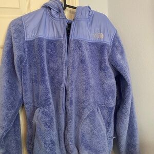 Women’s periwinkle blue North Face M jacket